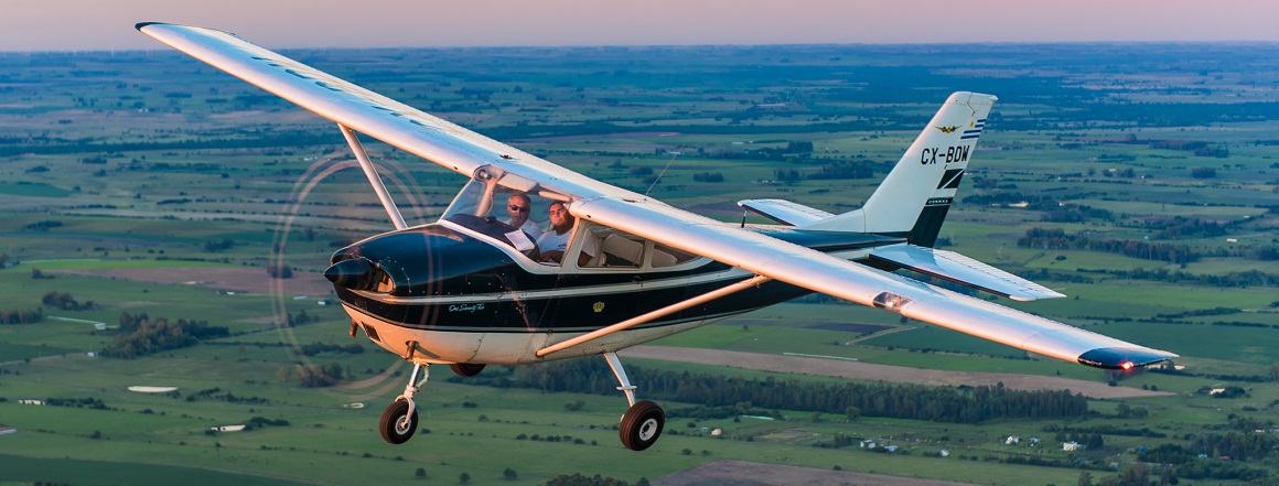 Instalaciones del Aero Club Canelones